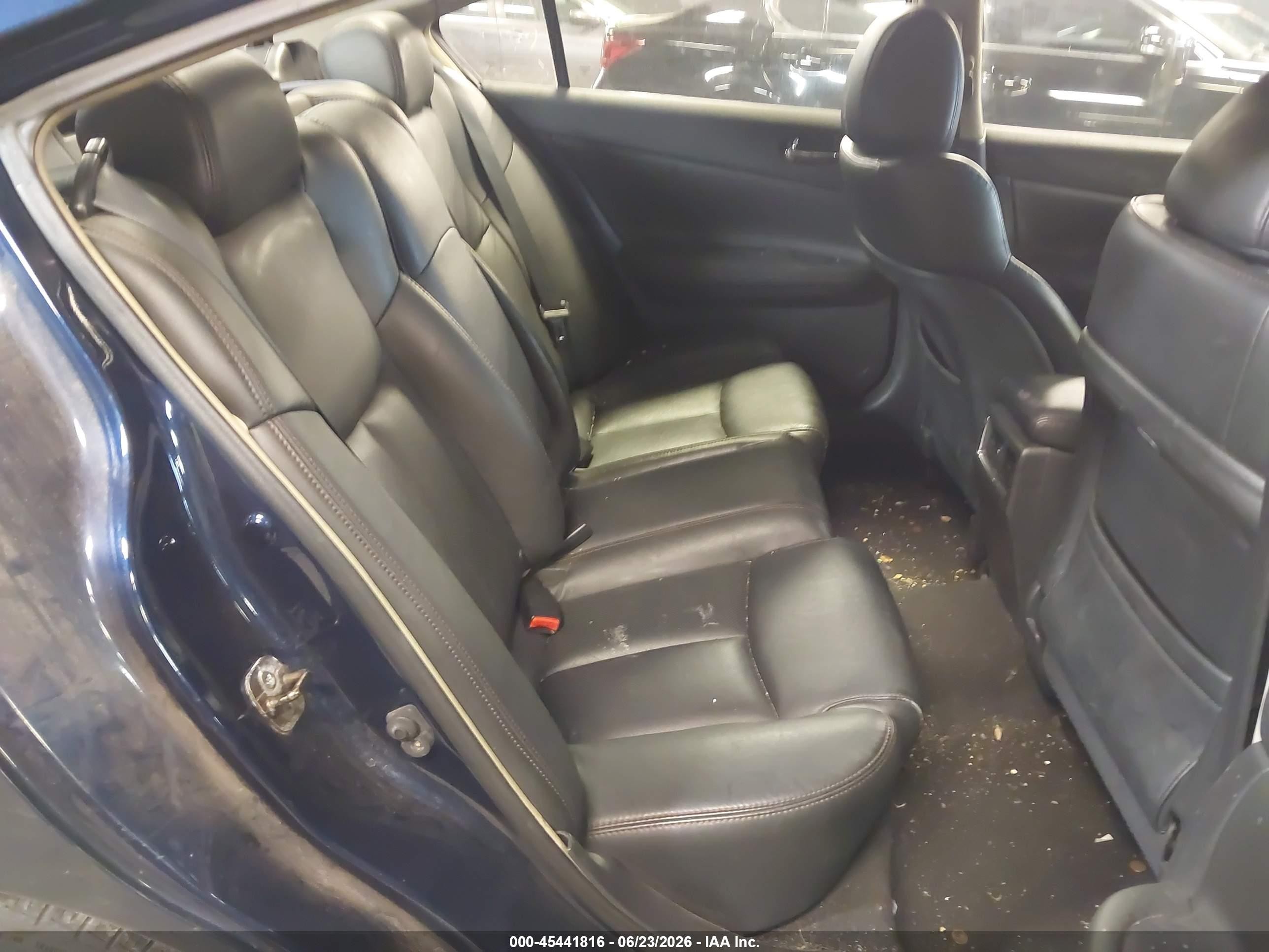 2010 Nissan Maxima 3.5 Sv Blue vin: 1N4AA5AP2AC857405