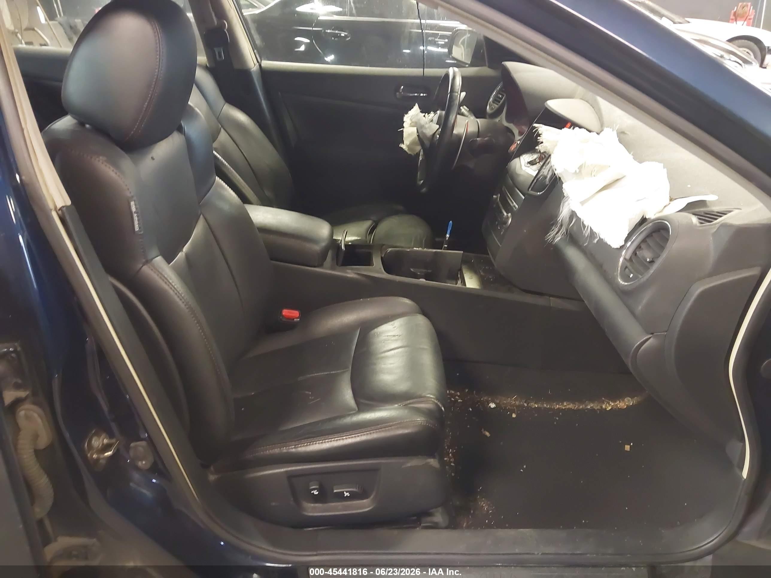 2010 Nissan Maxima 3.5 Sv Blue vin: 1N4AA5AP2AC857405