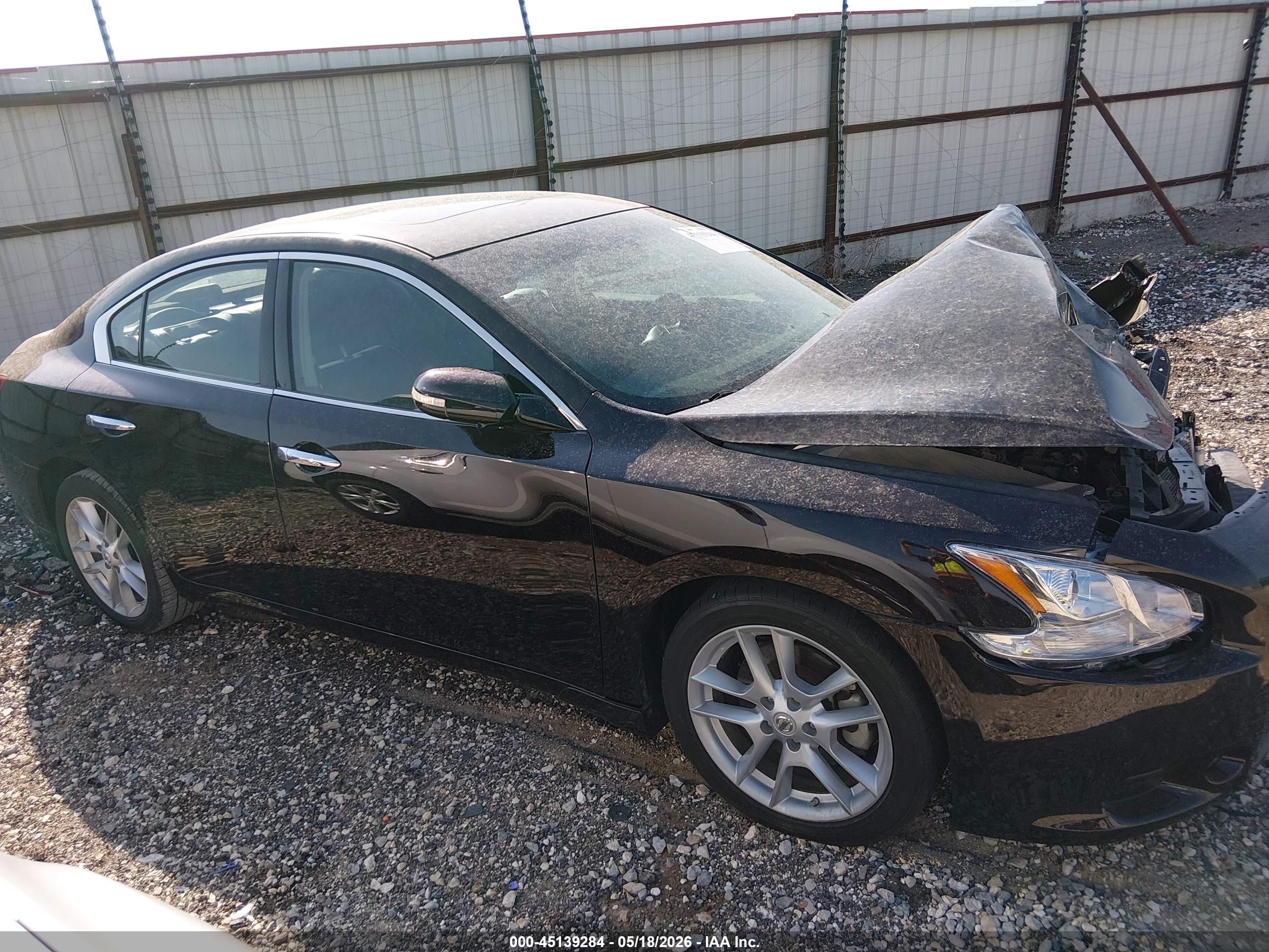 2010 Nissan Maxima 3.5 Sv Purple vin: 1N4AA5AP2AC859316