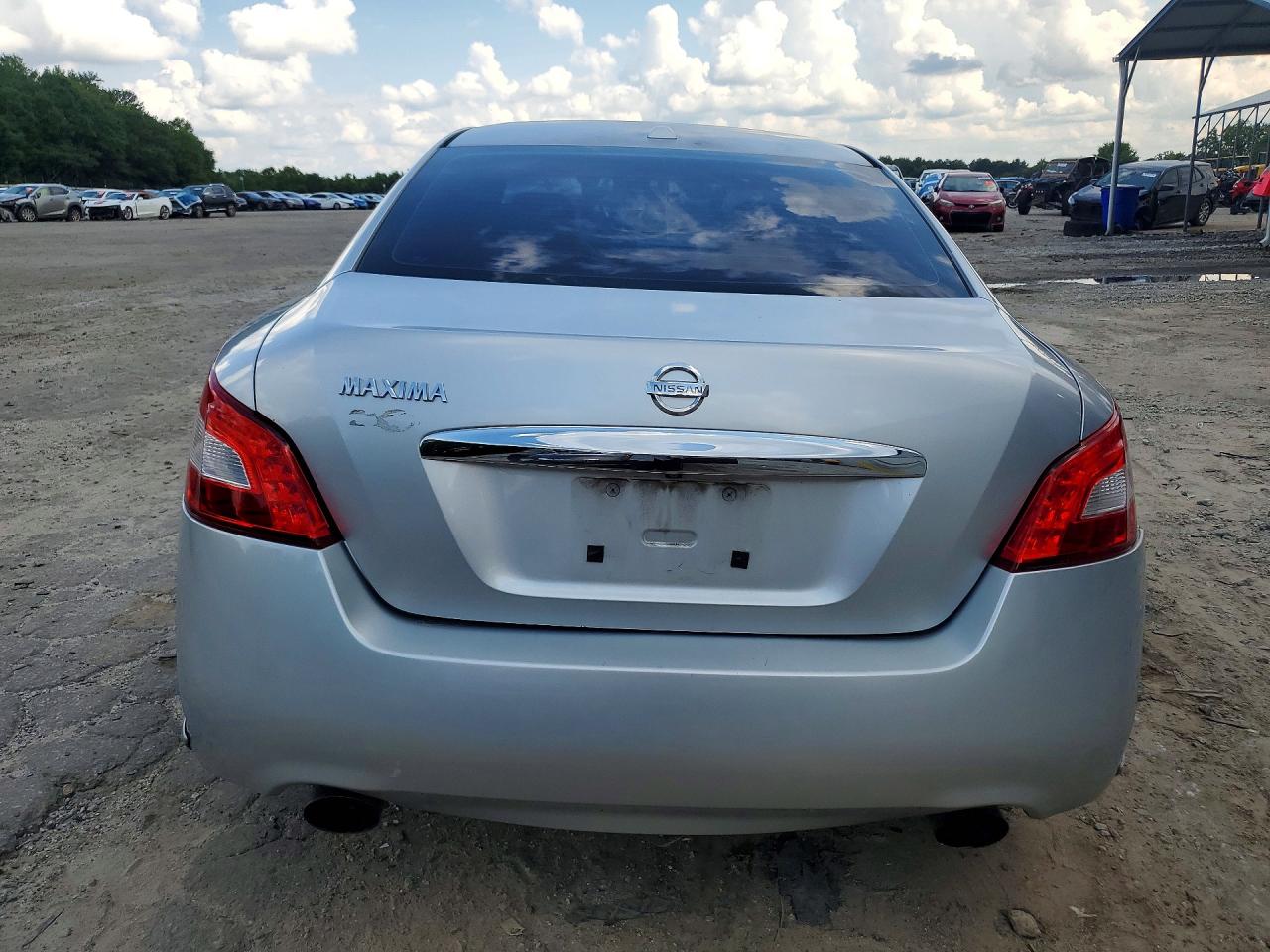 2010 Nissan Maxima S/sv Silver vin: 1N4AA5AP2AC861177