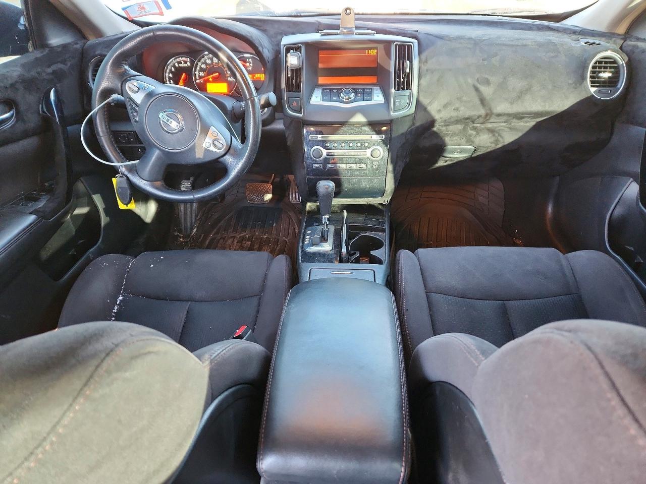 2011 Nissan Maxima S Черный vin: 1N4AA5AP2BC810313