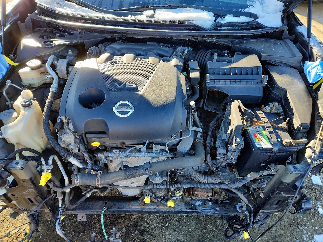 2011 Nissan Maxima S Черный vin: 1N4AA5AP2BC810313
