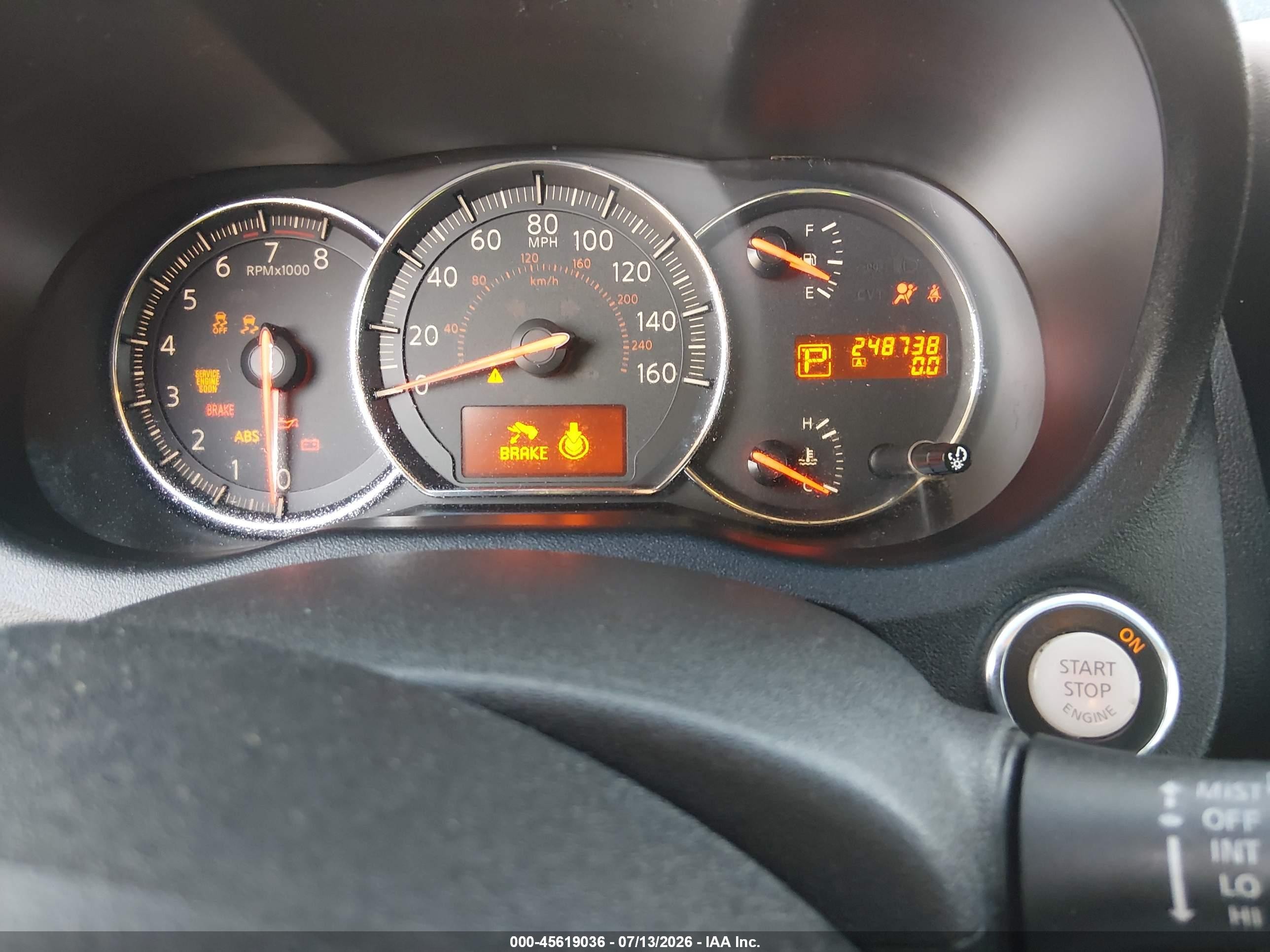 2011 Nissan Maxima 3.5 Sv Burgundy vin: 1N4AA5AP2BC811686