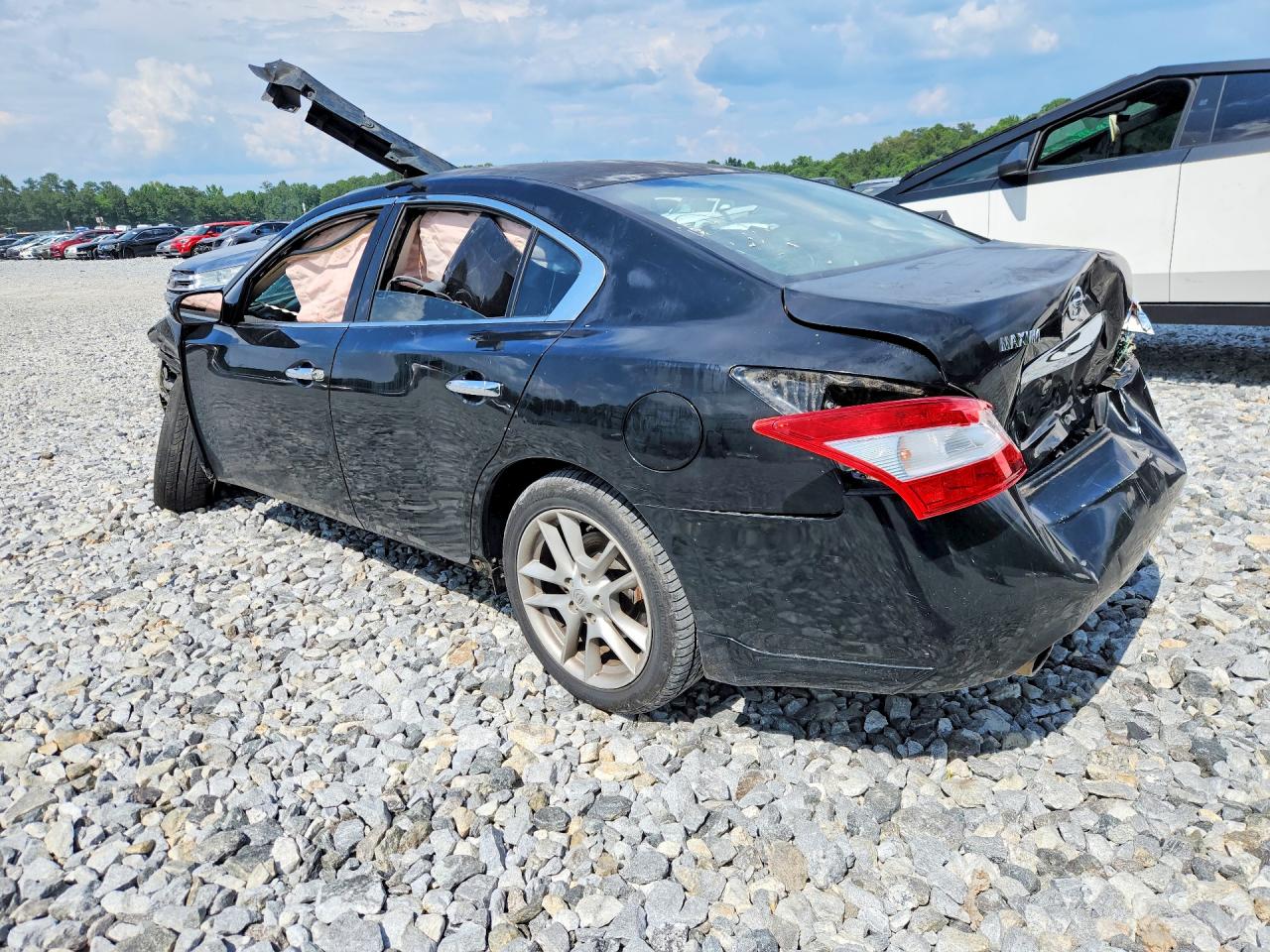 2011 Nissan Maxima 3.5 S Черный vin: 1N4AA5AP2BC815656