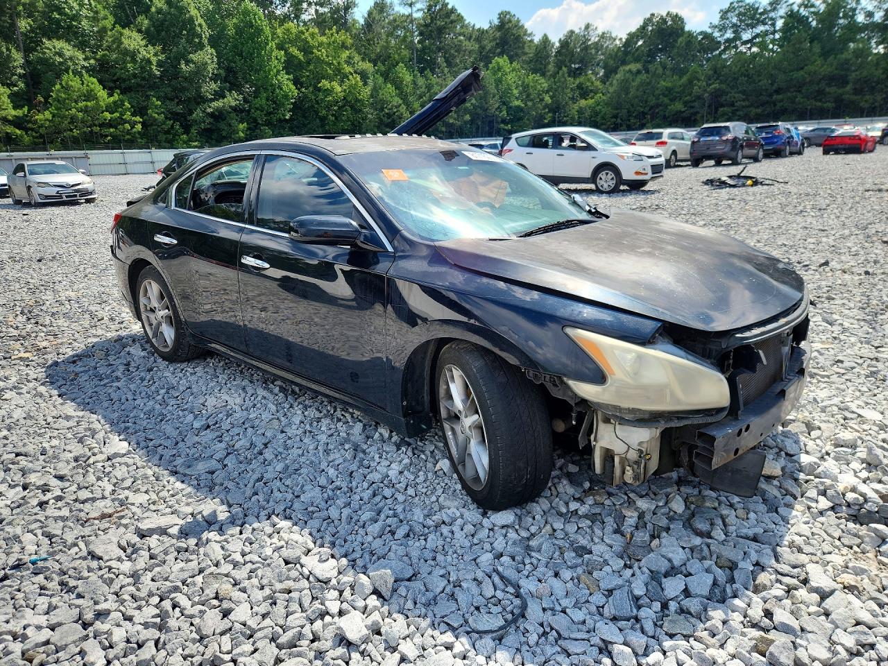 2011 Nissan Maxima 3.5 S Черный vin: 1N4AA5AP2BC815656