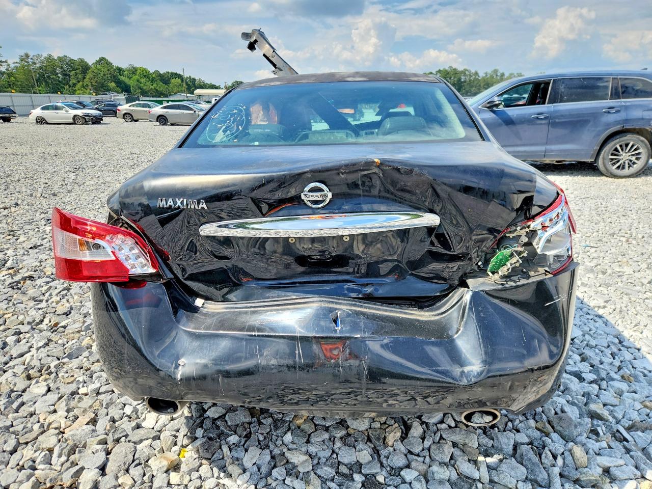2011 Nissan Maxima 3.5 S Черный vin: 1N4AA5AP2BC815656