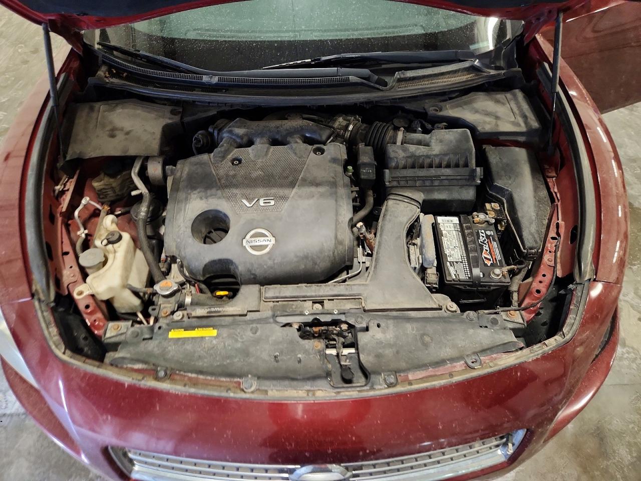 2011 Nissan Maxima 3.5 S Maroon vin: 1N4AA5AP2BC818315