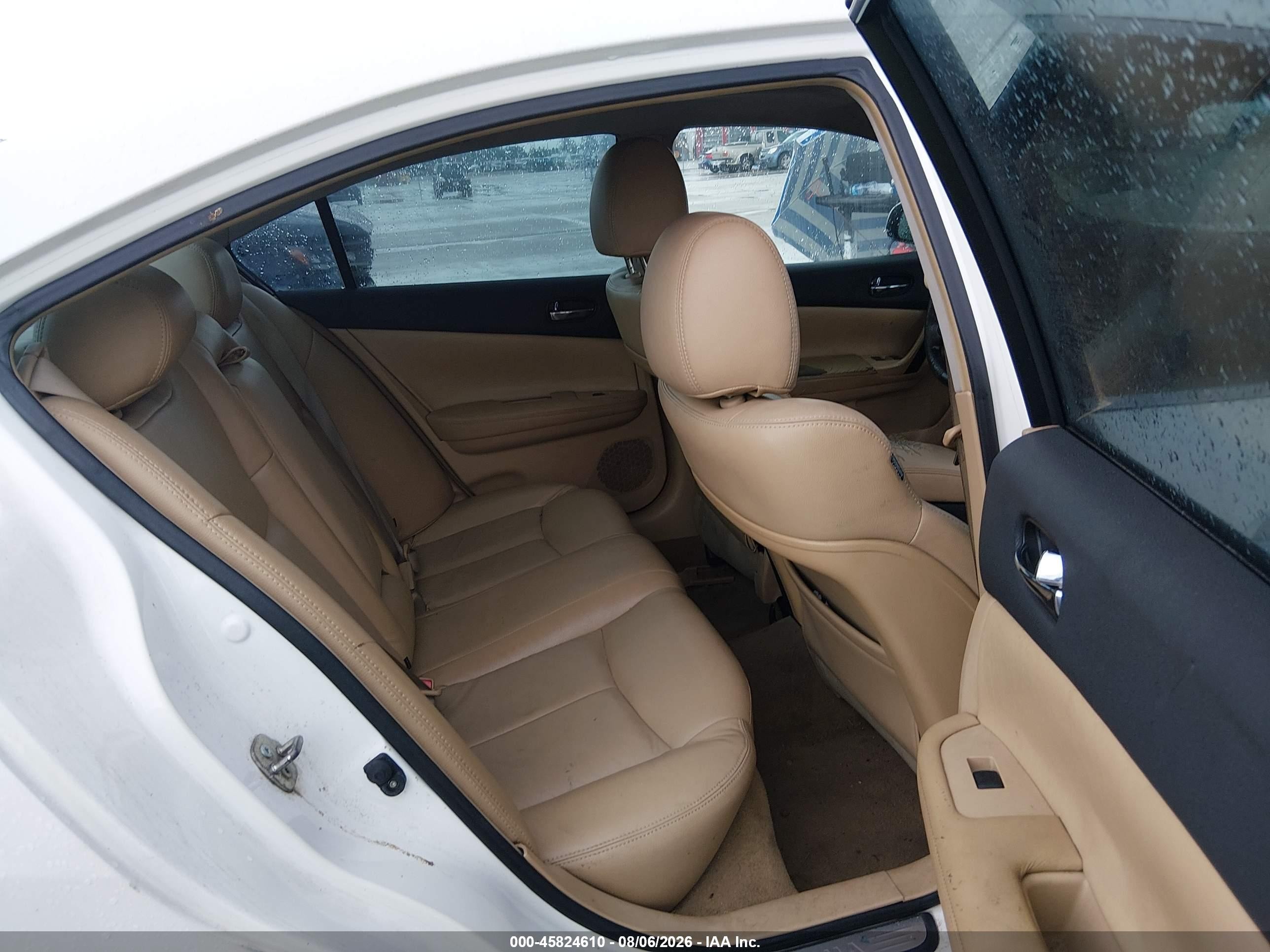 2011 Nissan Maxima 3.5 S White vin: 1N4AA5AP2BC821201