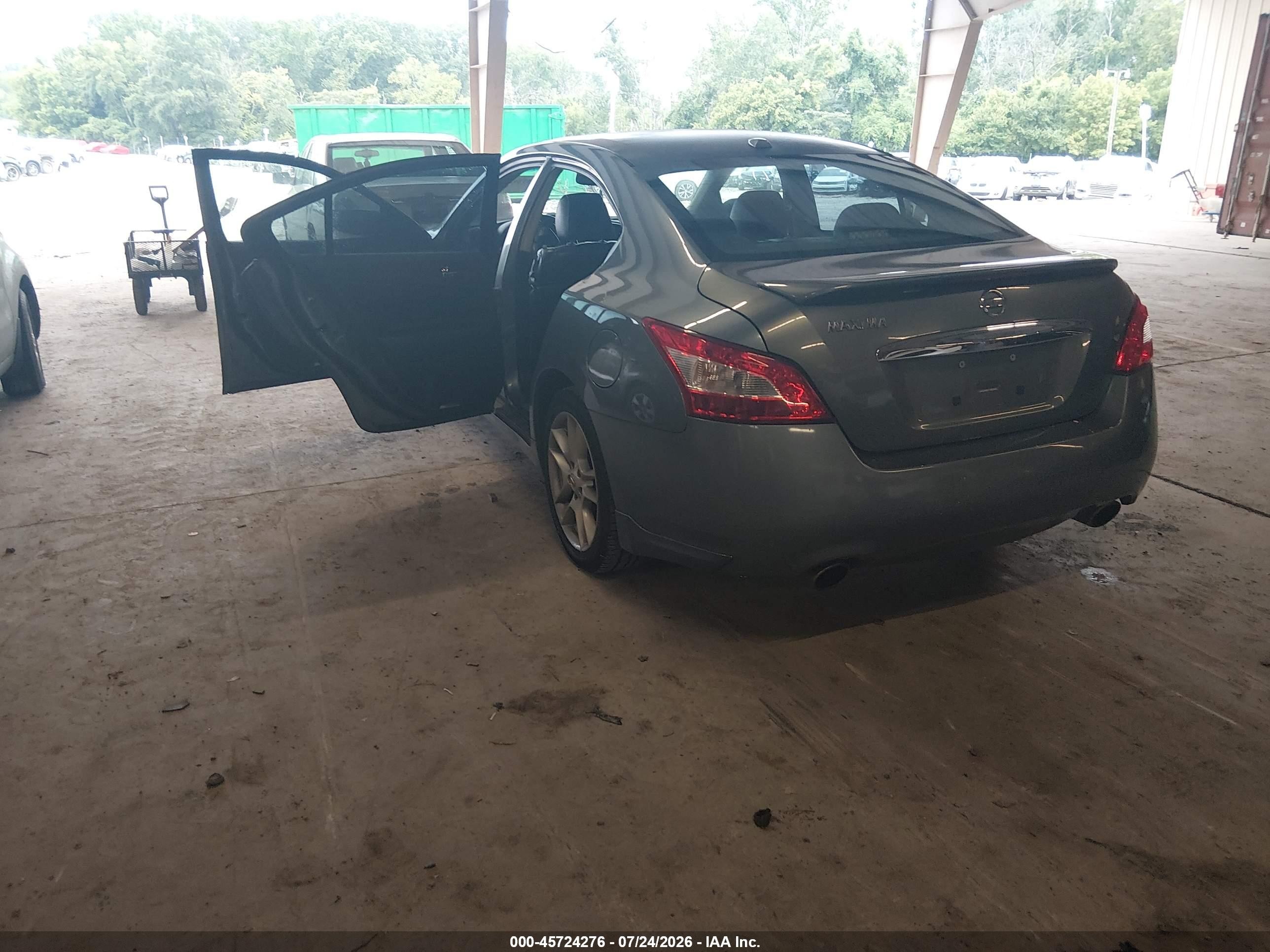 2011 Nissan Maxima 3.5 Sv Light Blue vin: 1N4AA5AP2BC825751