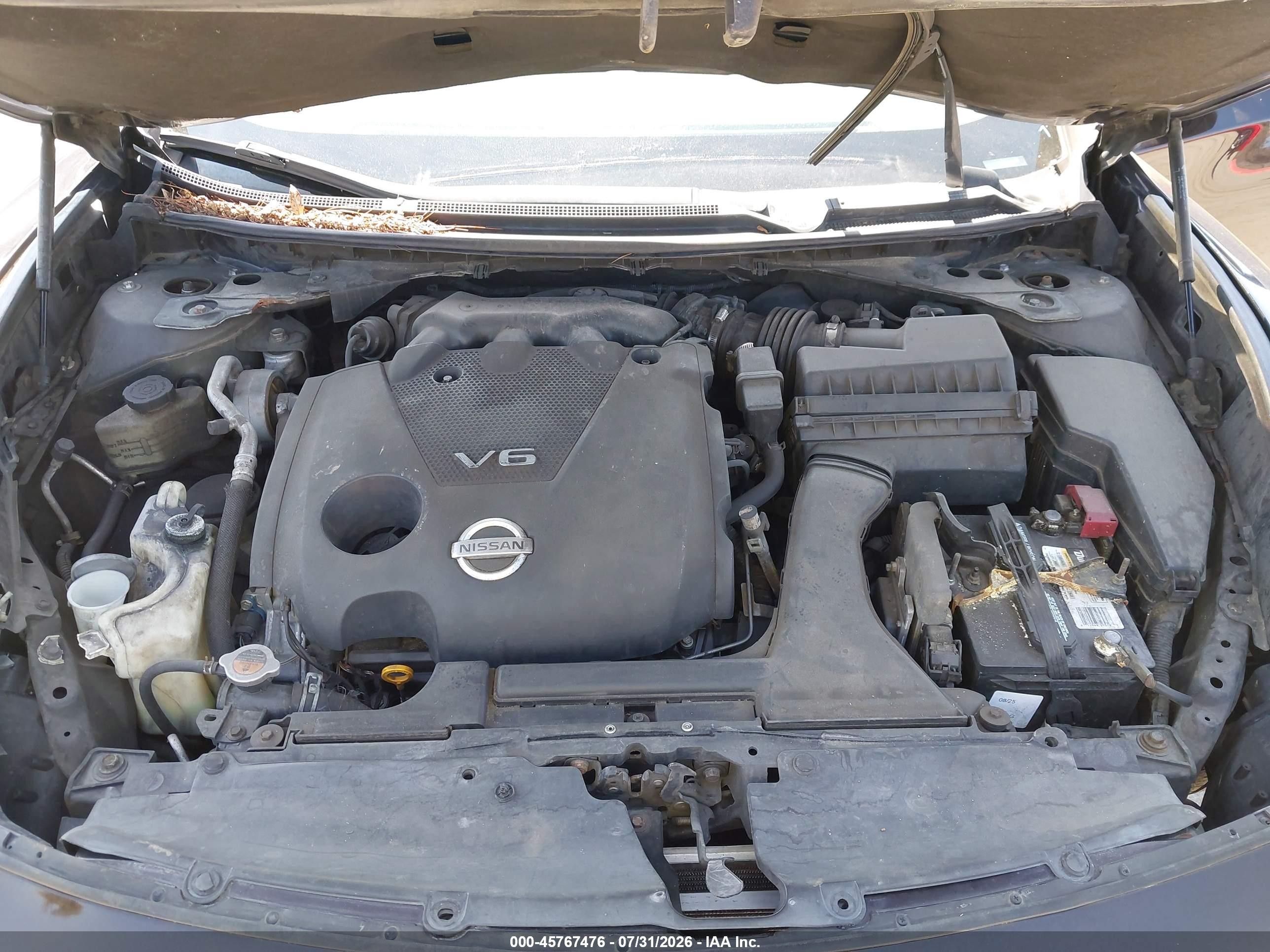 2011 Nissan Maxima 3.5 Sv Purple vin: 1N4AA5AP2BC828164