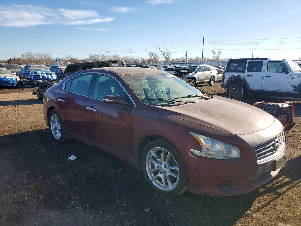 2011 Nissan Maxima Brown vin: 1N4AA5AP2BC843022