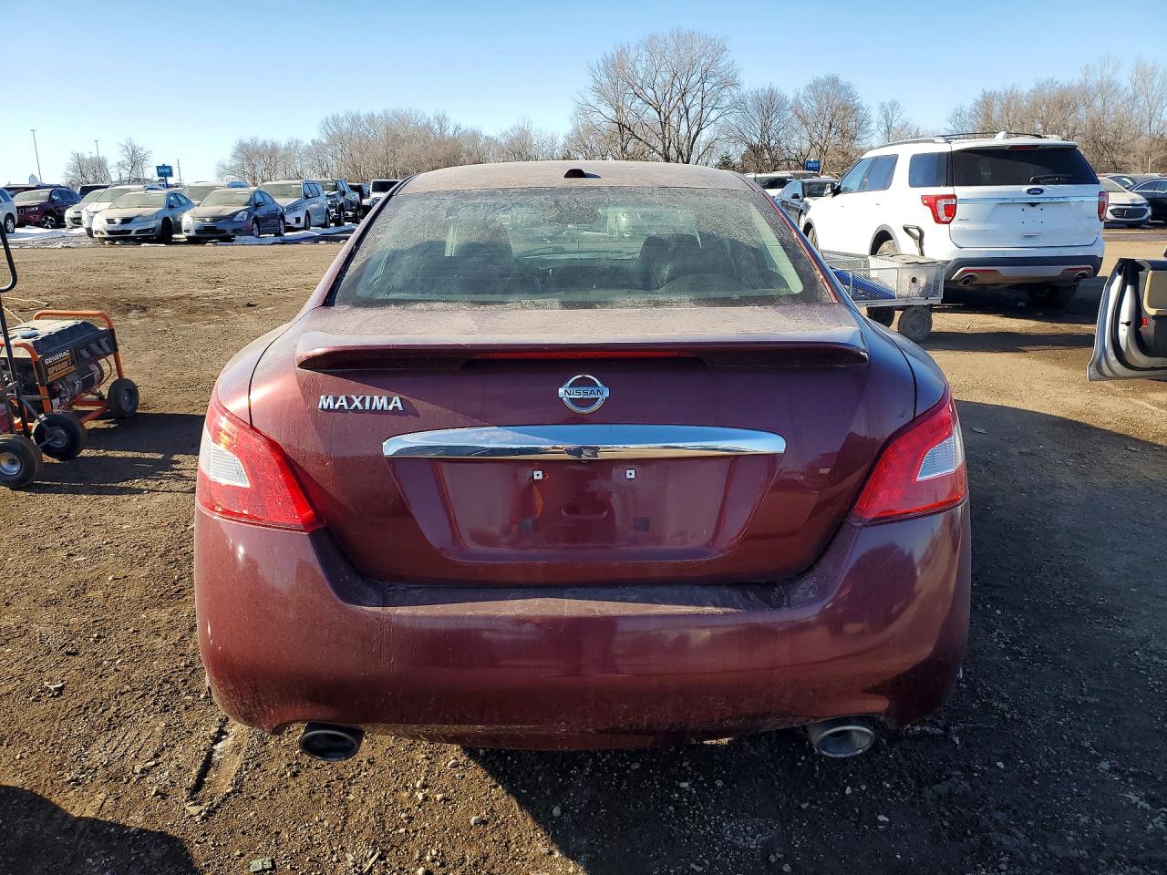 2011 Nissan Maxima Brown vin: 1N4AA5AP2BC843022