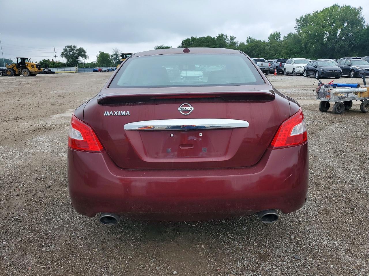 2011 Nissan Maxima S/sv Maroon vin: 1N4AA5AP2BC843022