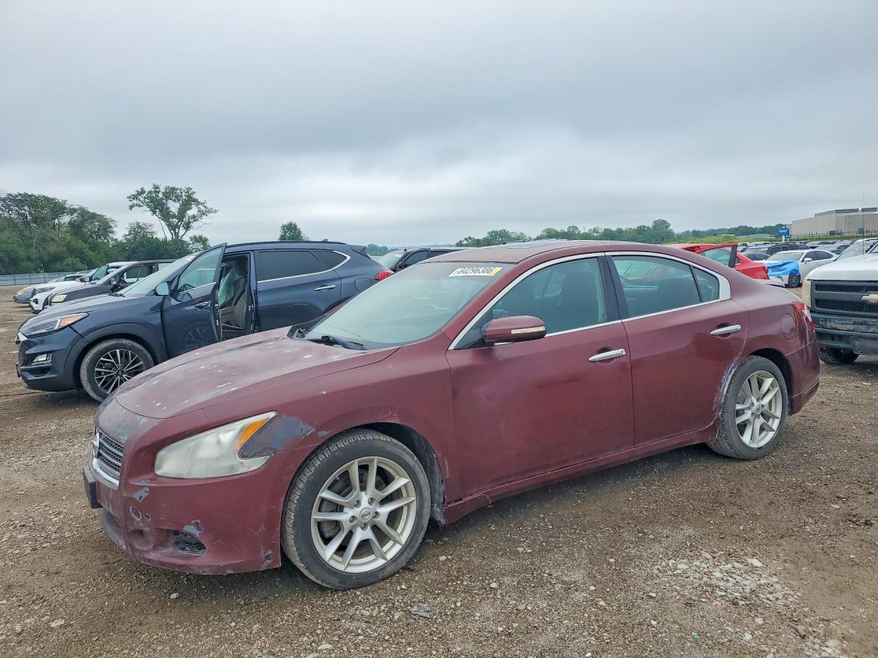 2011 Nissan Maxima S/sv Темно-бордовый vin: 1N4AA5AP2BC843022