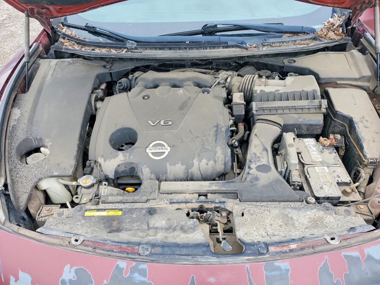 2011 Nissan Maxima S/sv Maroon vin: 1N4AA5AP2BC843022