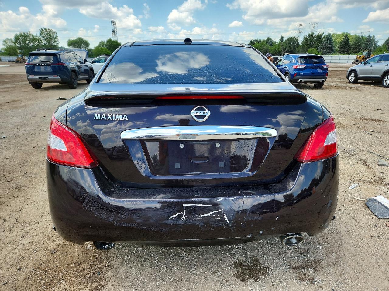 2011 Nissan Maxima 3.5 S Black vin: 1N4AA5AP2BC851928