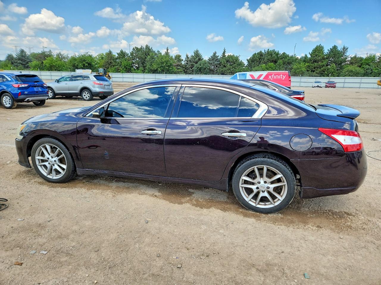 2011 Nissan Maxima 3.5 S Black vin: 1N4AA5AP2BC851928