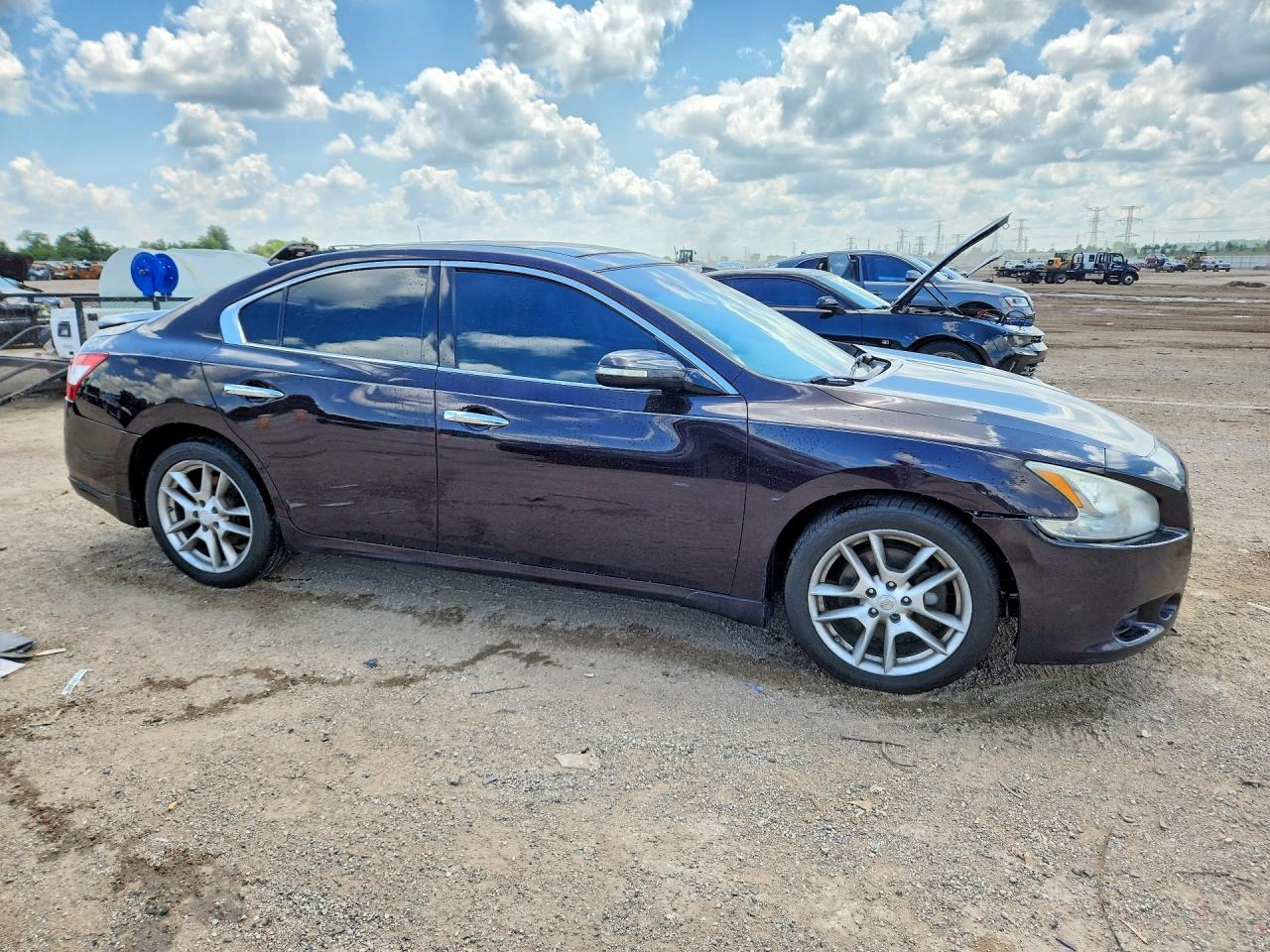 2011 Nissan Maxima 3.5 S Black vin: 1N4AA5AP2BC851928