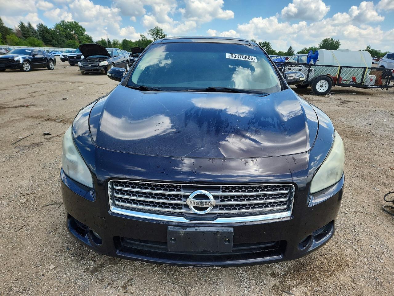 2011 Nissan Maxima 3.5 S Black vin: 1N4AA5AP2BC851928
