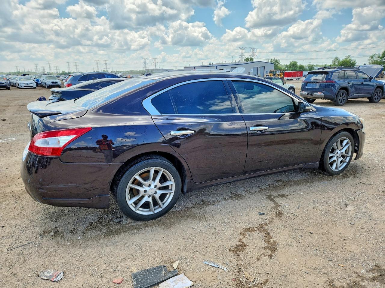 2011 Nissan Maxima 3.5 S Black vin: 1N4AA5AP2BC851928