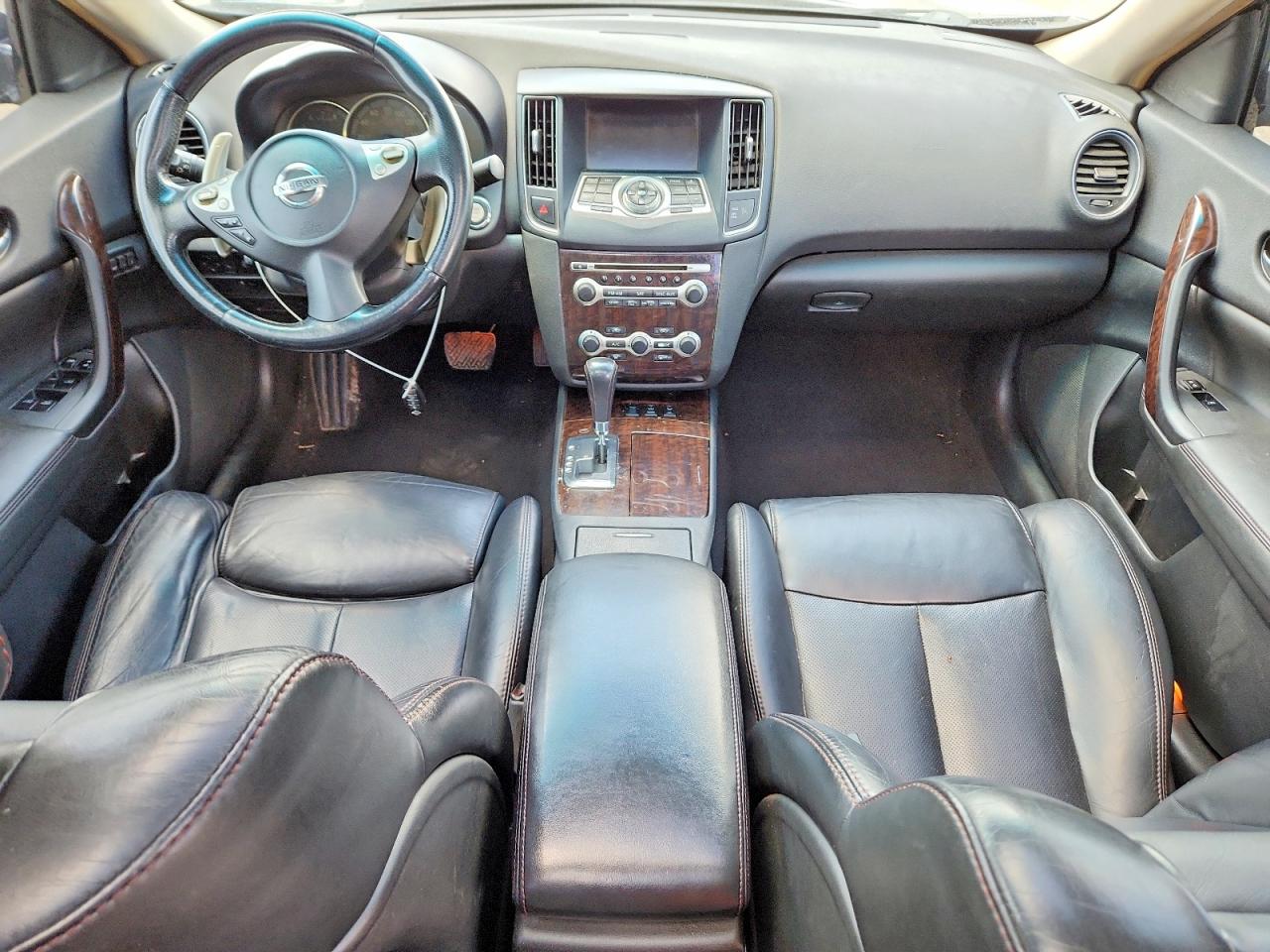 2011 Nissan Maxima 3.5 S Black vin: 1N4AA5AP2BC851928