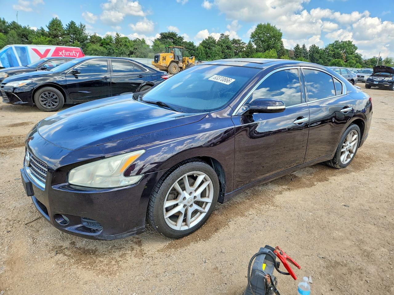 2011 Nissan Maxima 3.5 S Black vin: 1N4AA5AP2BC851928