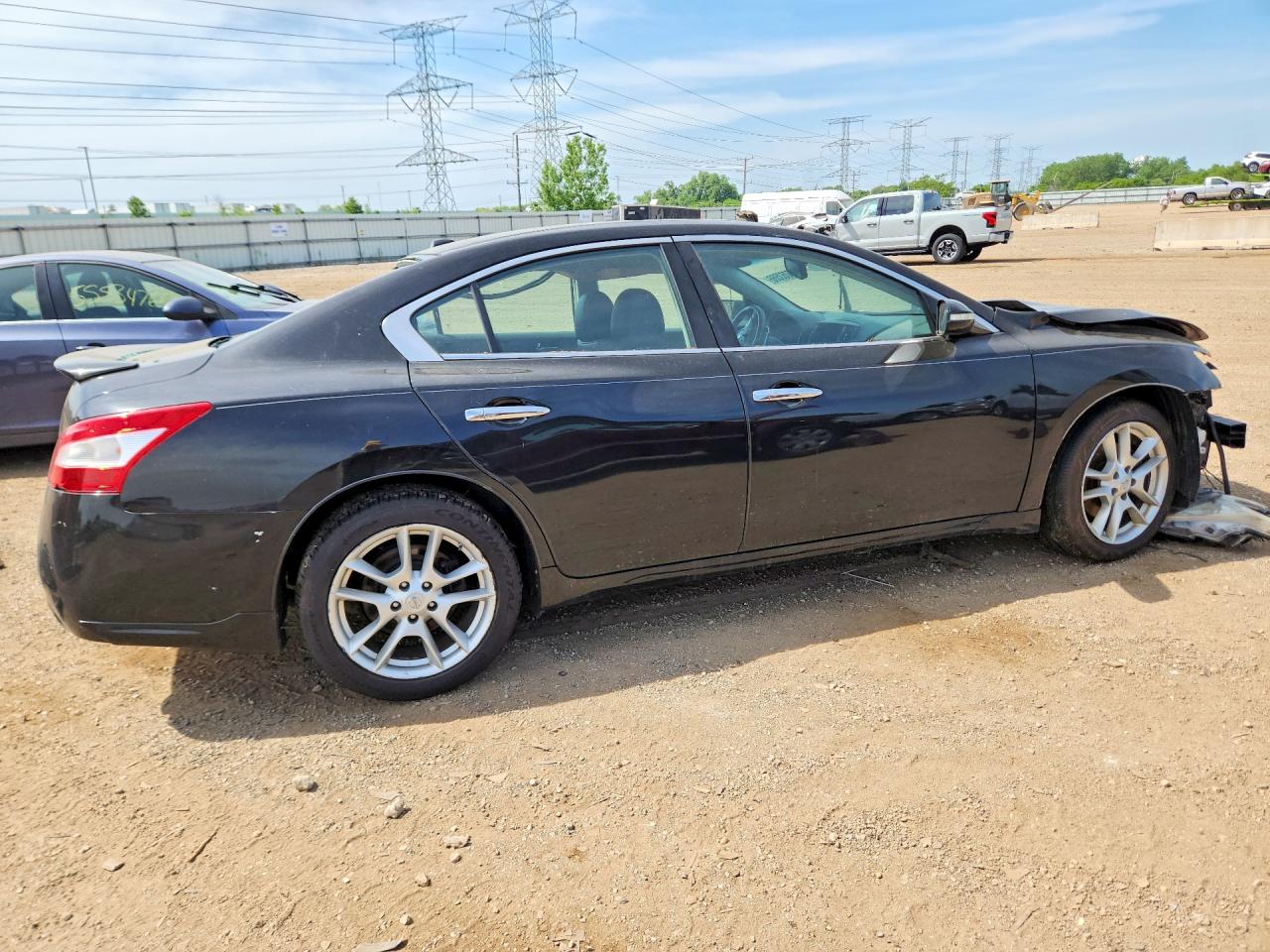 2011 Nissan Maxima 3.5 S Черный vin: 1N4AA5AP2BC858829