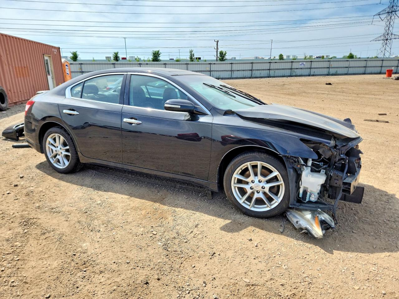 2011 Nissan Maxima 3.5 S Черный vin: 1N4AA5AP2BC858829