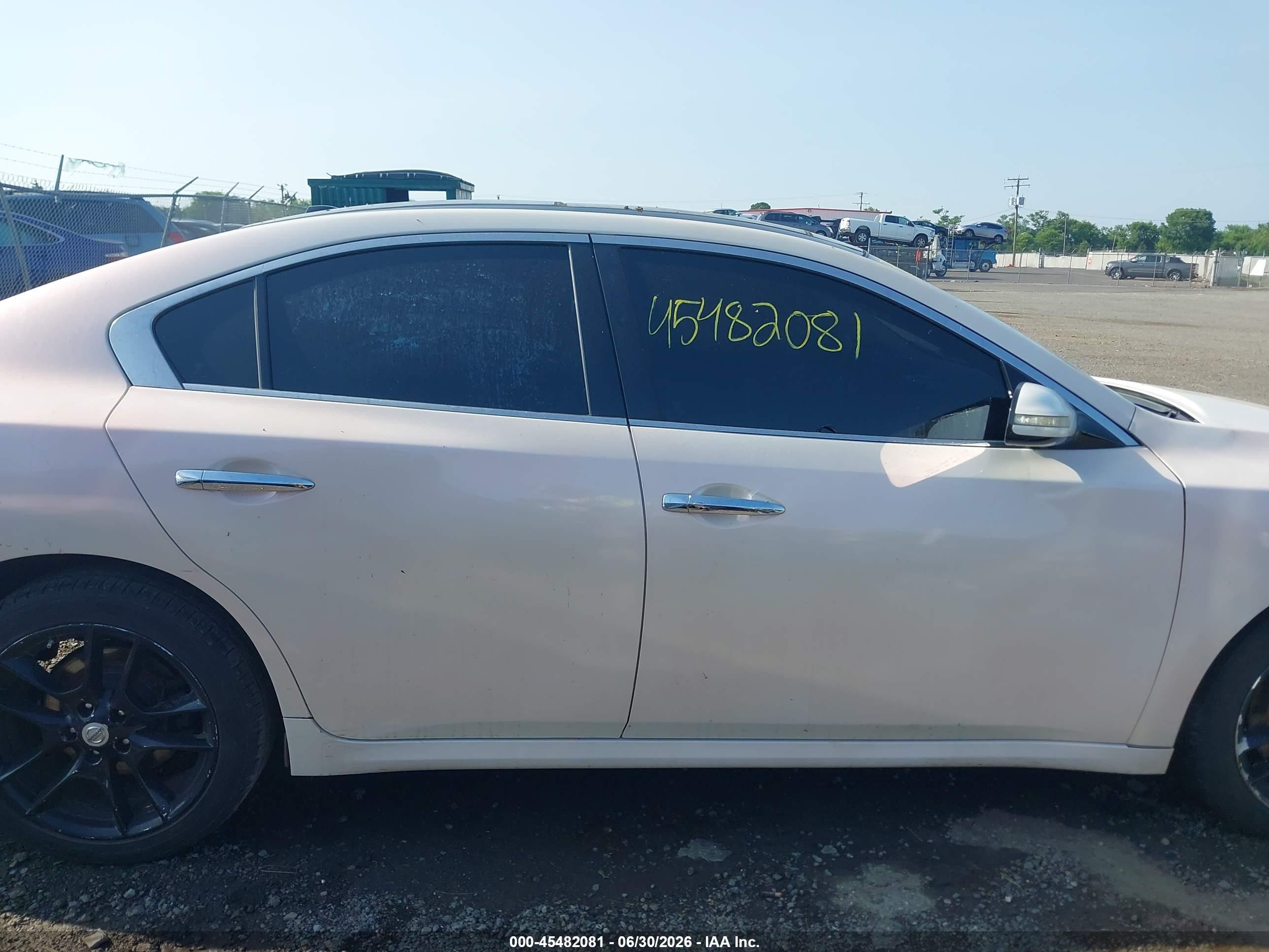 2011 Nissan Maxima 3.5 Sv Белый vin: 1N4AA5AP2BC862685