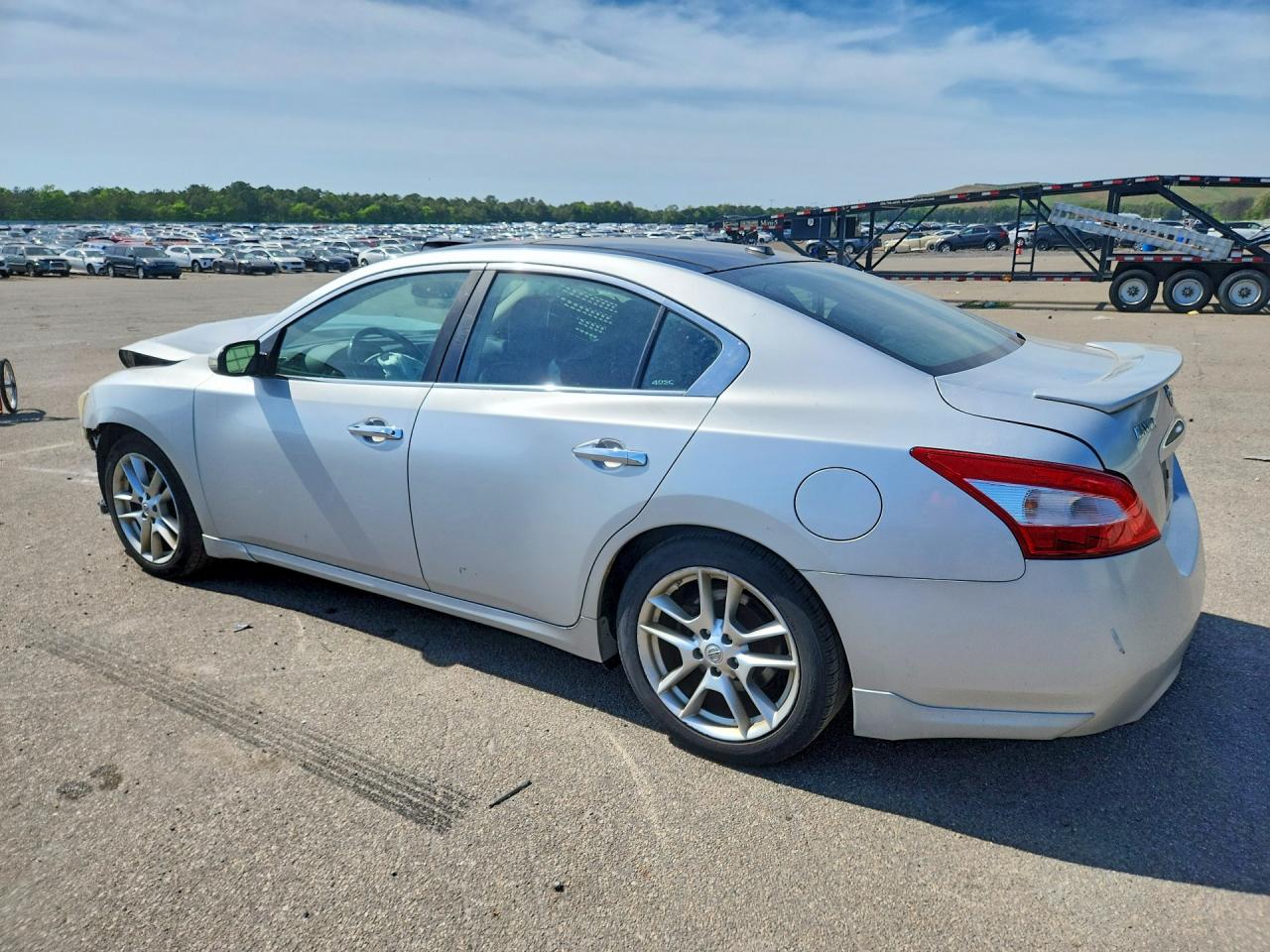 2011 Nissan Maxima 3.5 S Silver vin: 1N4AA5AP2BC866624
