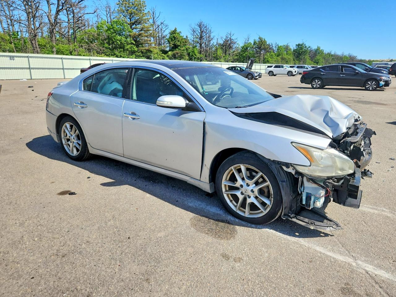 2011 Nissan Maxima 3.5 S Silver vin: 1N4AA5AP2BC866624