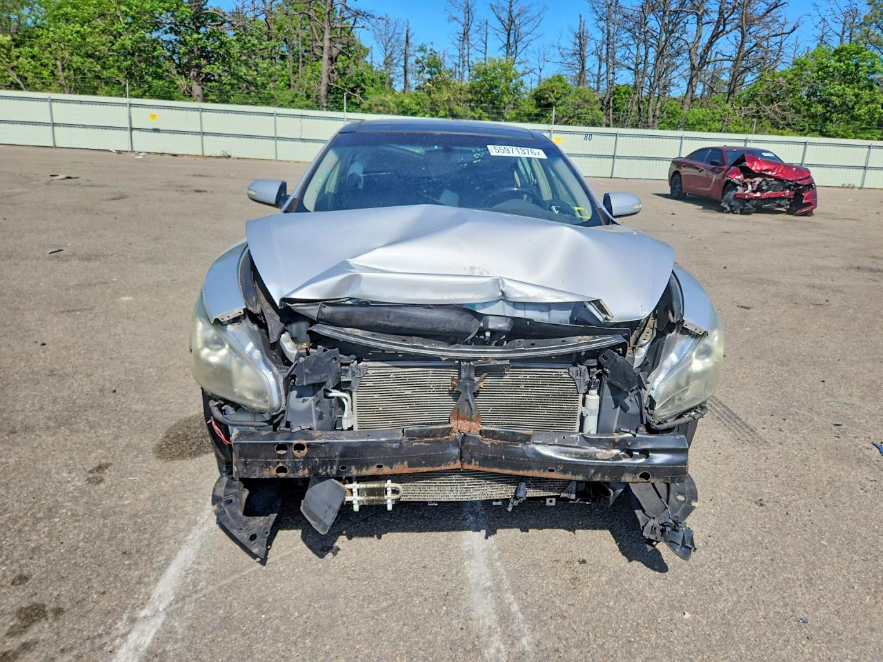 2011 Nissan Maxima 3.5 S Silver vin: 1N4AA5AP2BC866624