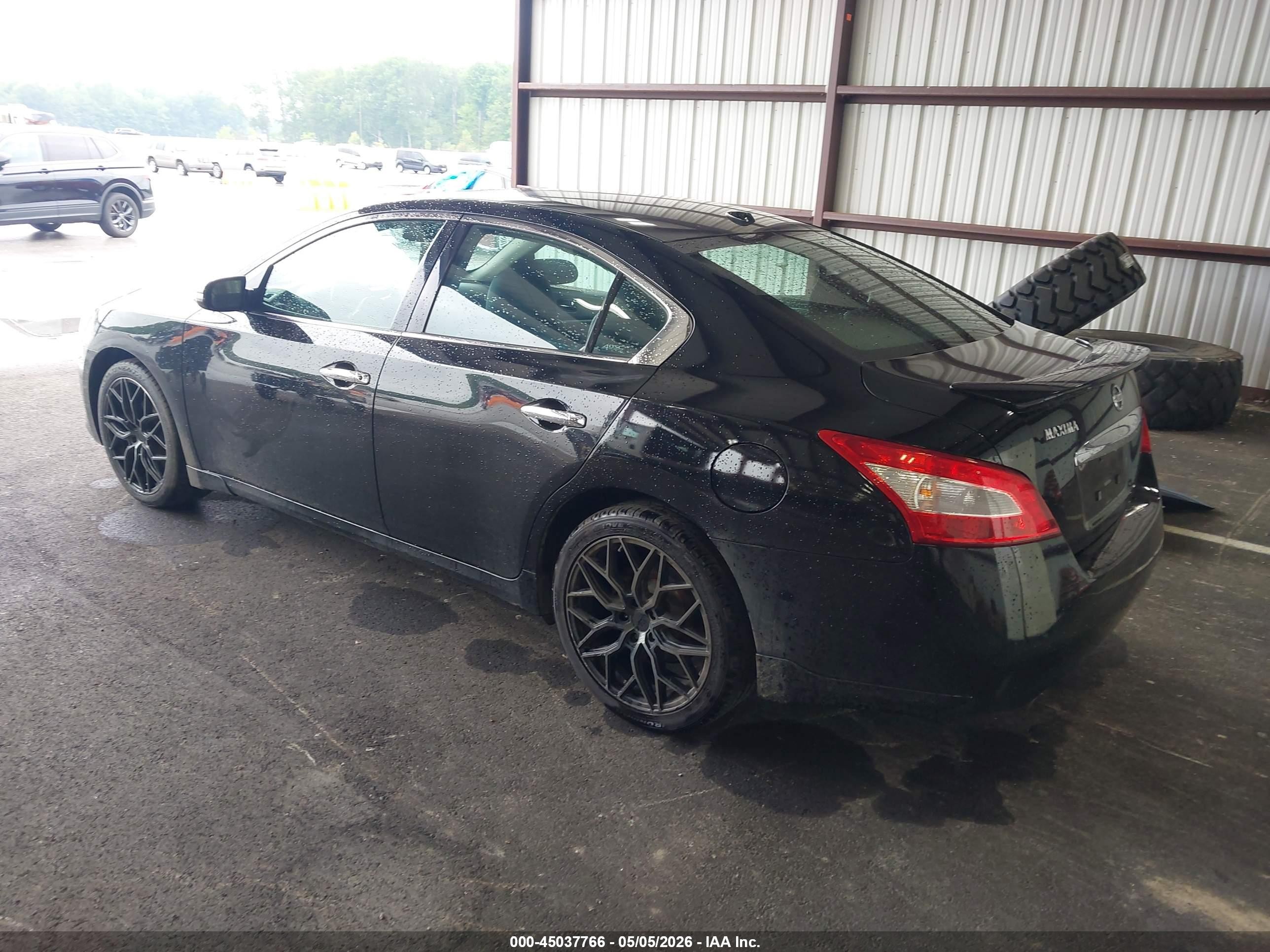 2011 Nissan Maxima 3.5 Sv Black vin: 1N4AA5AP2BC867627