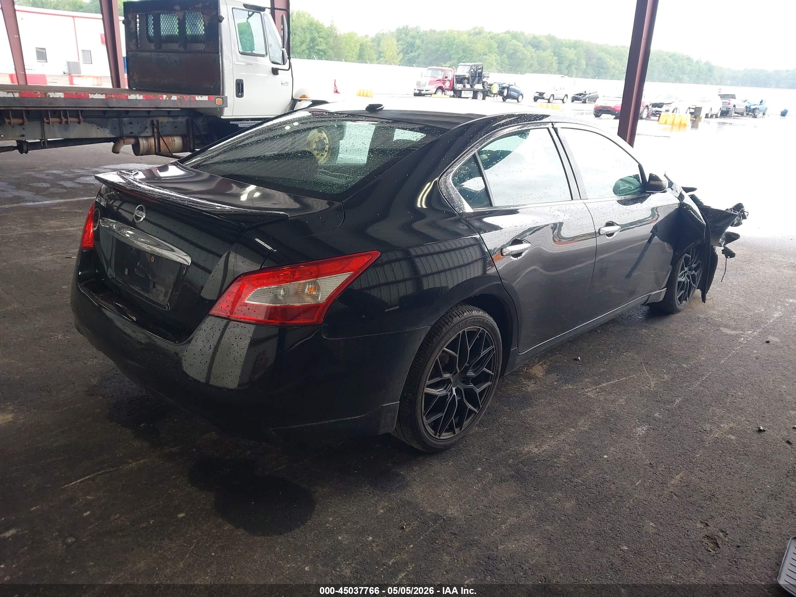 2011 Nissan Maxima 3.5 Sv Black vin: 1N4AA5AP2BC867627