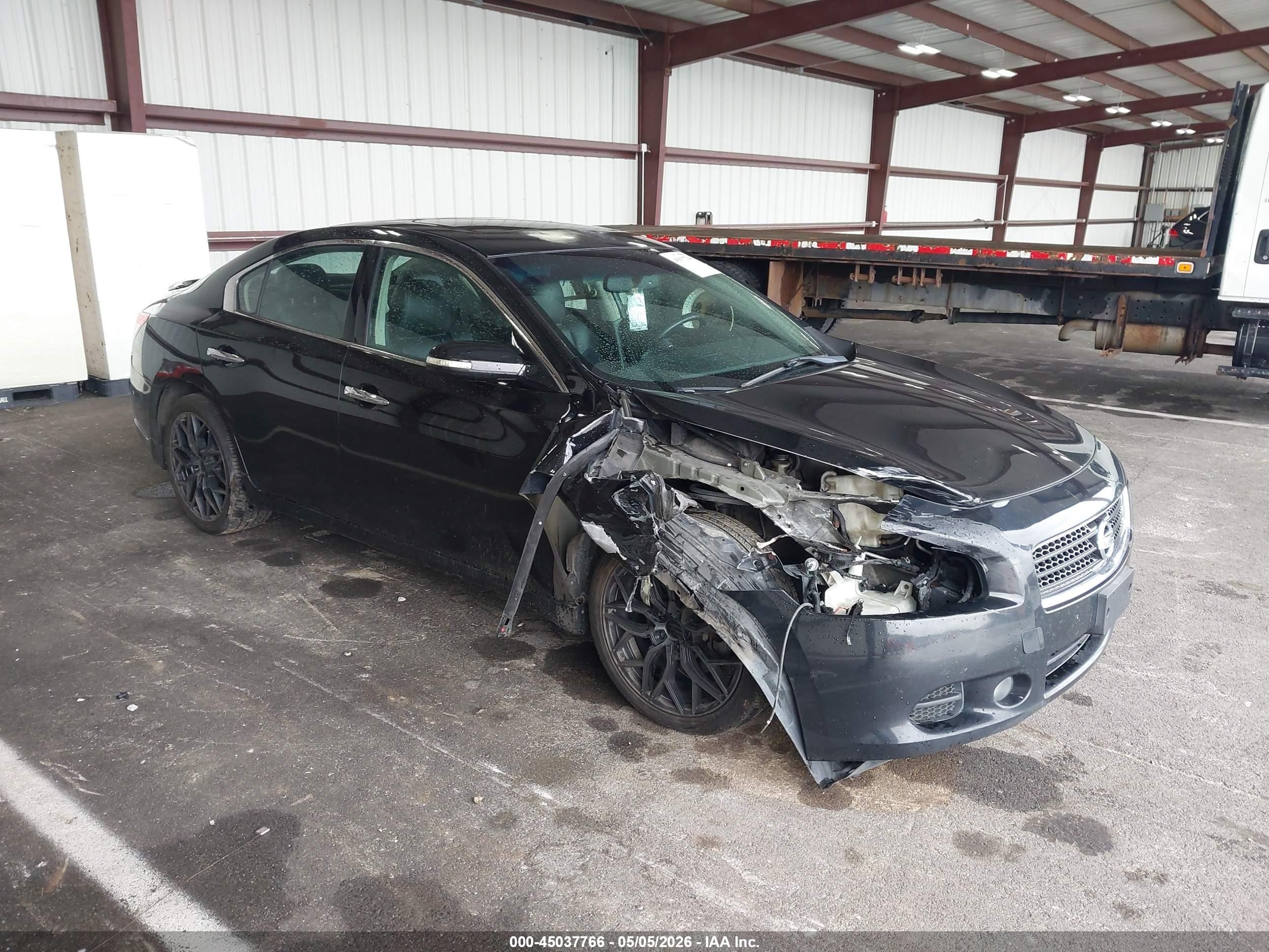 2011 Nissan Maxima 3.5 Sv Black vin: 1N4AA5AP2BC867627