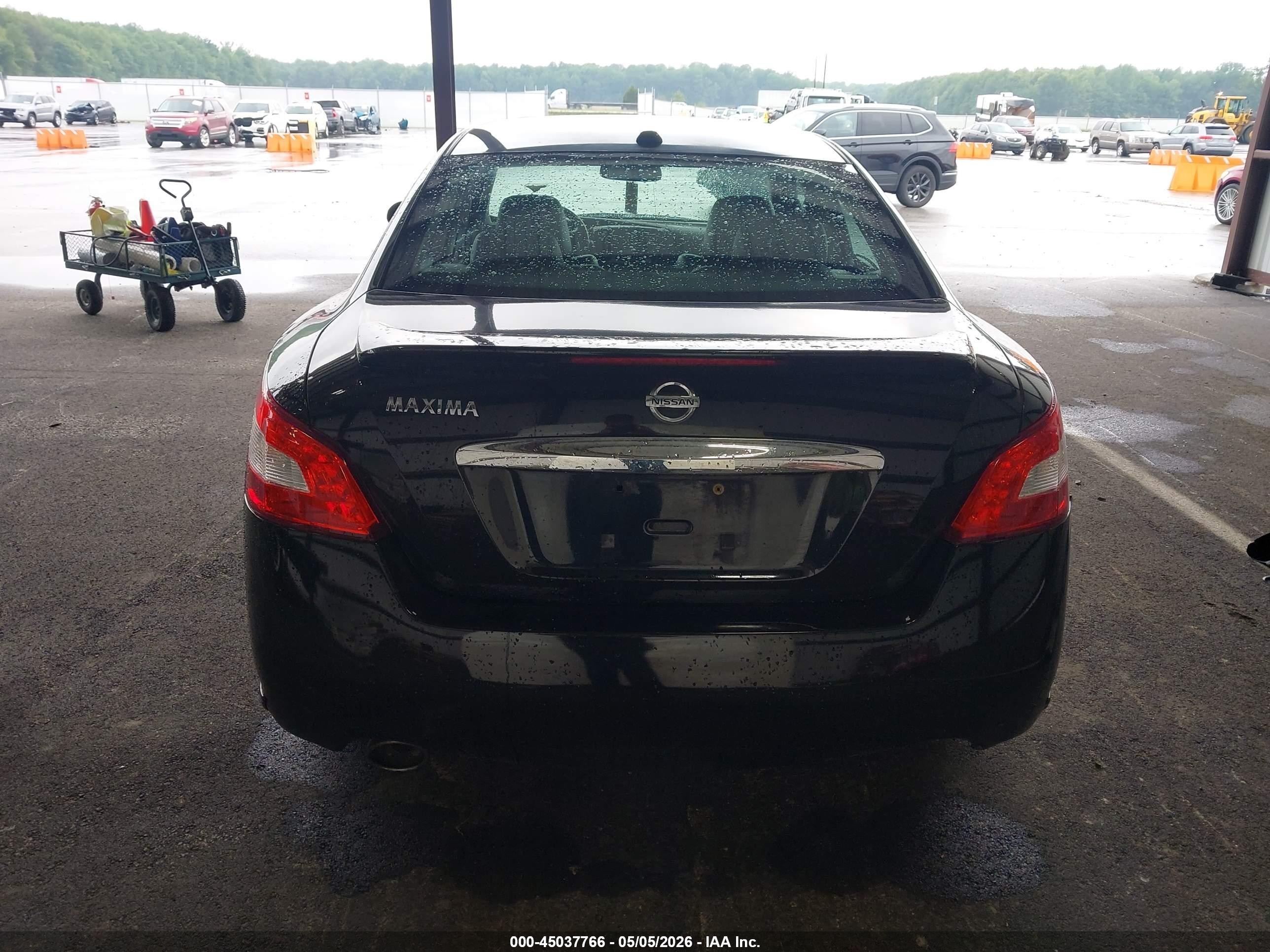 2011 Nissan Maxima 3.5 Sv Black vin: 1N4AA5AP2BC867627