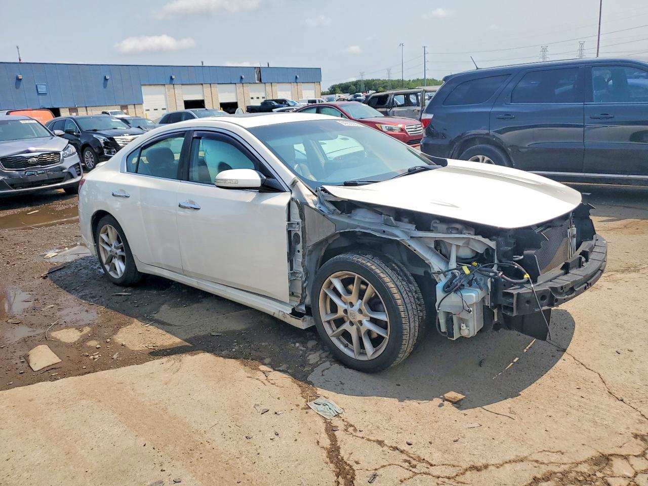 2011 Nissan Maxima 3.5 S White vin: 1N4AA5AP2BC868955