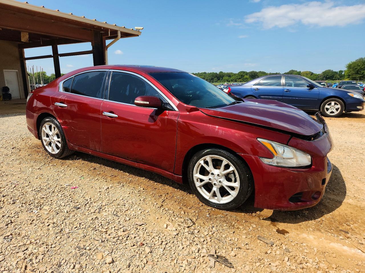 2012 Nissan Maxima 3.5 S Burgundy vin: 1N4AA5AP2CC810846