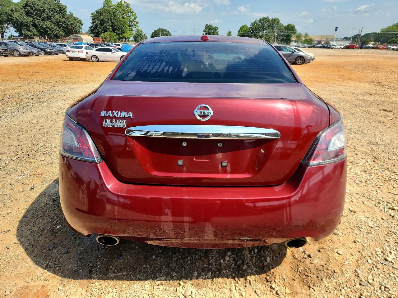2012 Nissan Maxima 3.5 S Burgundy vin: 1N4AA5AP2CC810846