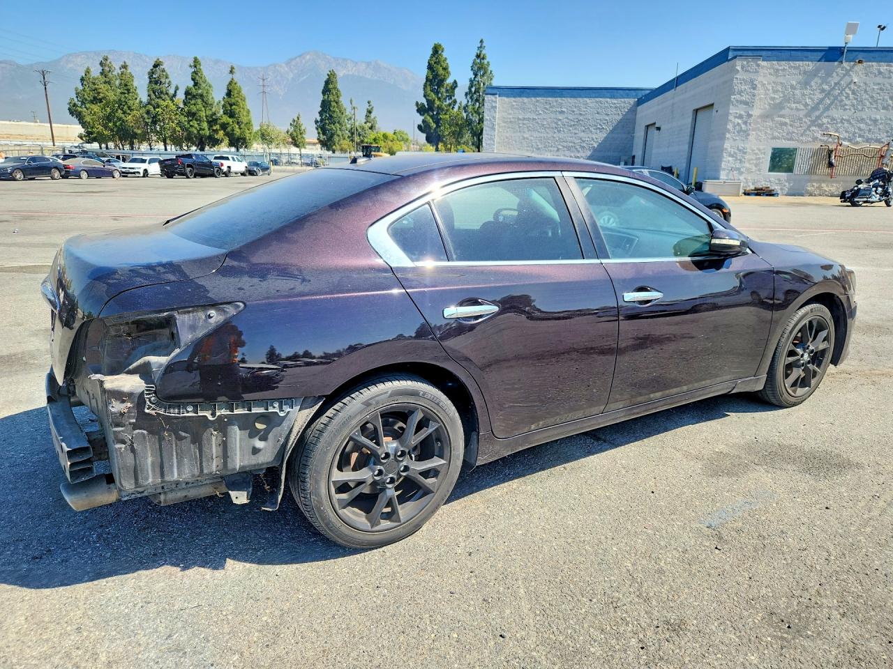 2012 Nissan Maxima 3.5 S Purple vin: 1N4AA5AP2CC811270