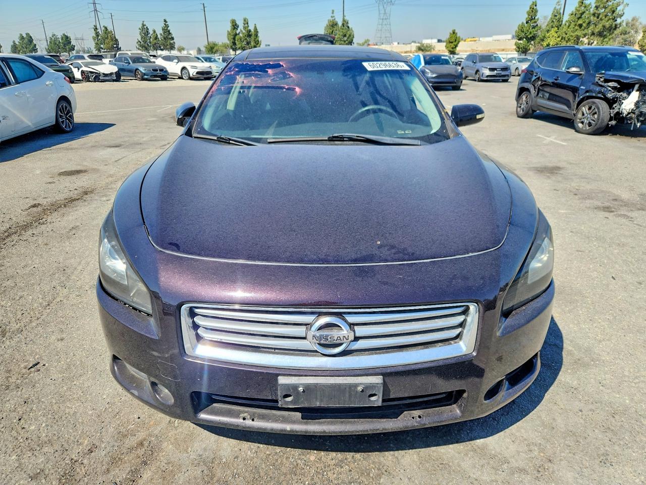 2012 Nissan Maxima 3.5 S Purple vin: 1N4AA5AP2CC811270