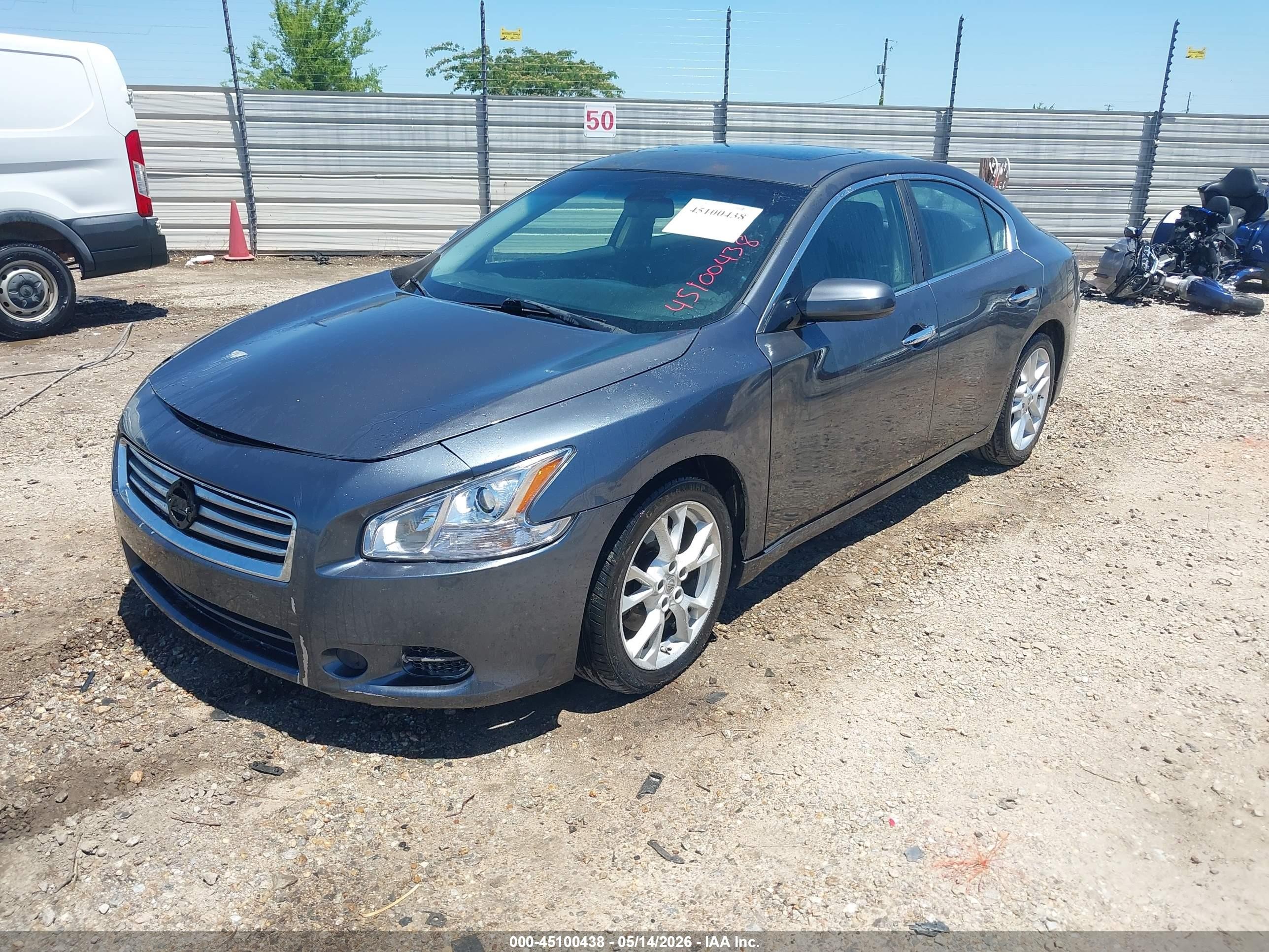 2012 Nissan Maxima 3.5 S Gray vin: 1N4AA5AP2CC812841