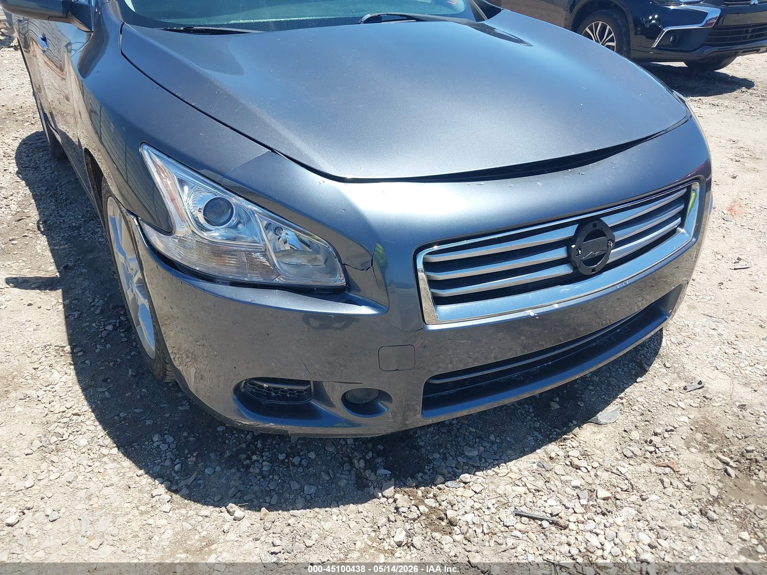 2012 Nissan Maxima 3.5 S Gray vin: 1N4AA5AP2CC812841