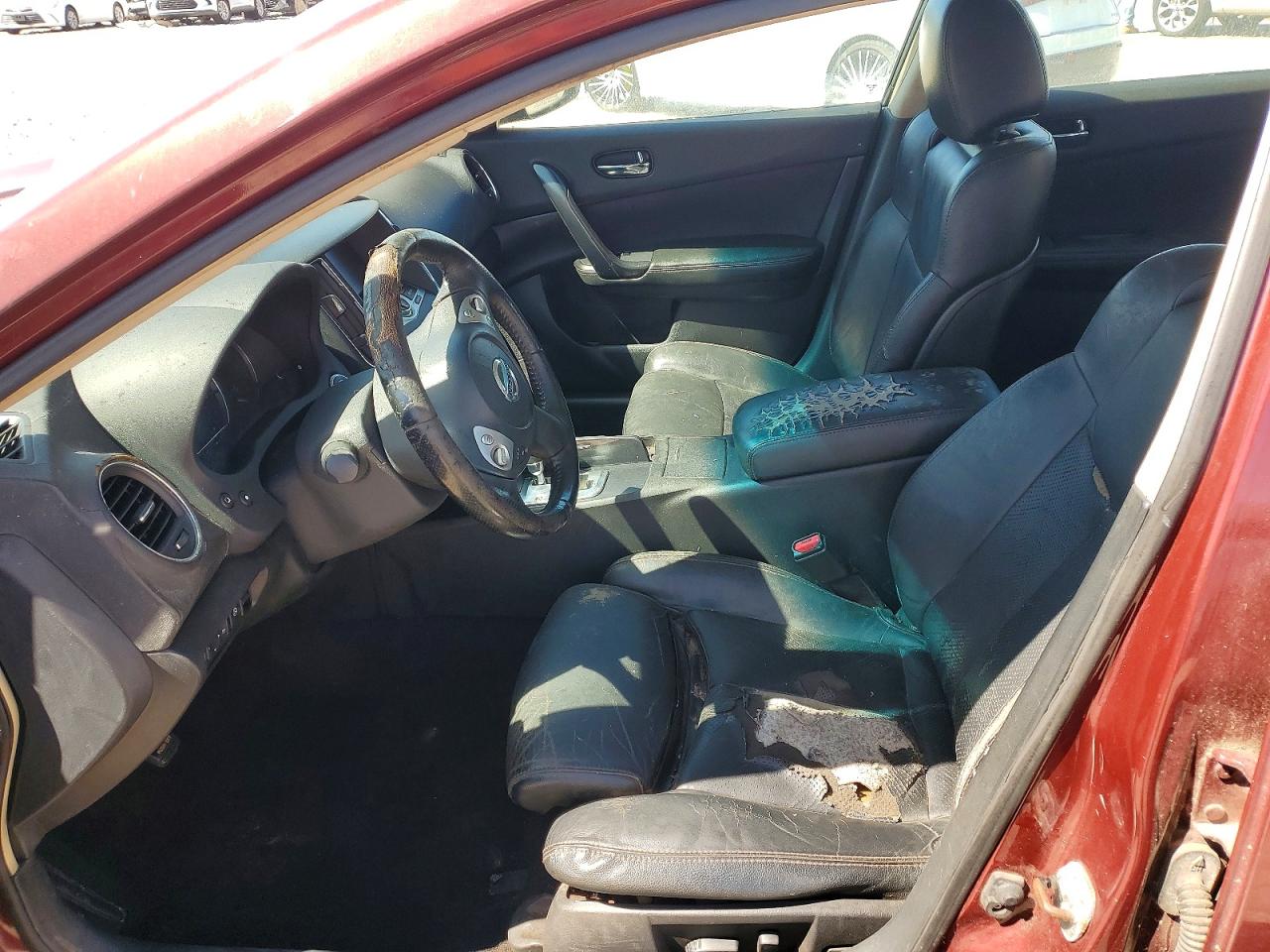 2012 Niss Maxima 3.5 S Burgundy vin: 1N4AA5AP2CC814847