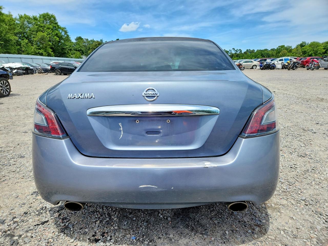 2012 Nissan Maxima 3.5 S Blue vin: 1N4AA5AP2CC815657