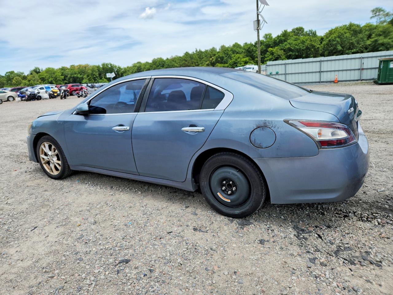 2012 Nissan Maxima 3.5 S Blue vin: 1N4AA5AP2CC815657