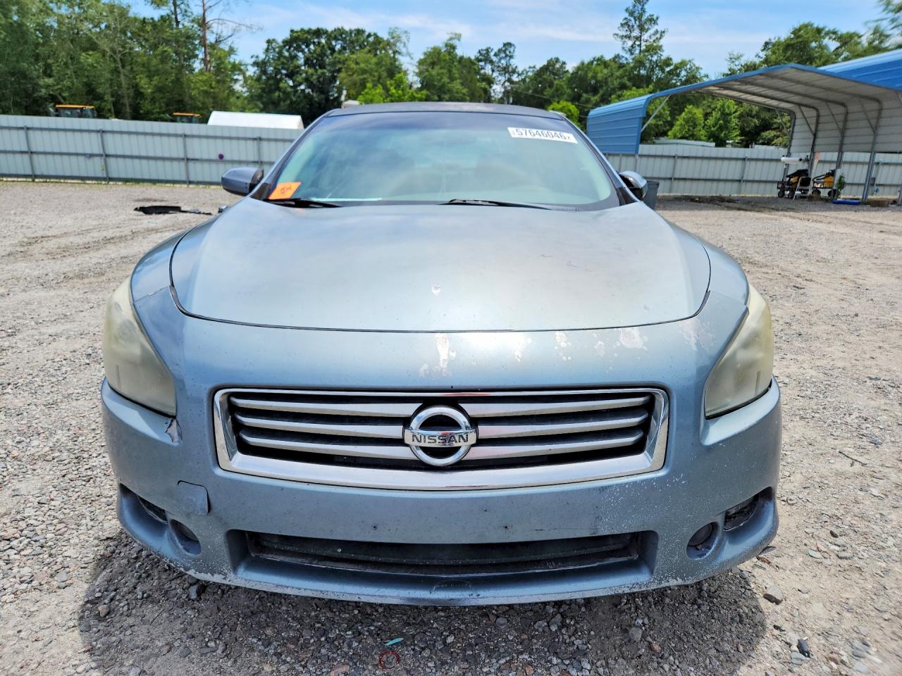 2012 Nissan Maxima 3.5 S Blue vin: 1N4AA5AP2CC815657