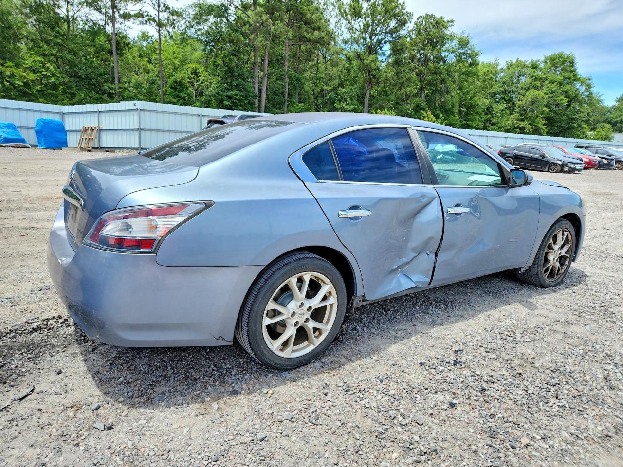 2012 Nissan Maxima 3.5 S Blue vin: 1N4AA5AP2CC815657