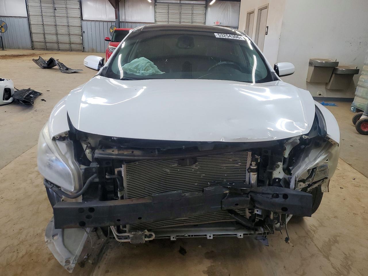 2012 Nissan Maxima 3.5 S Белый vin: 1N4AA5AP2CC816887