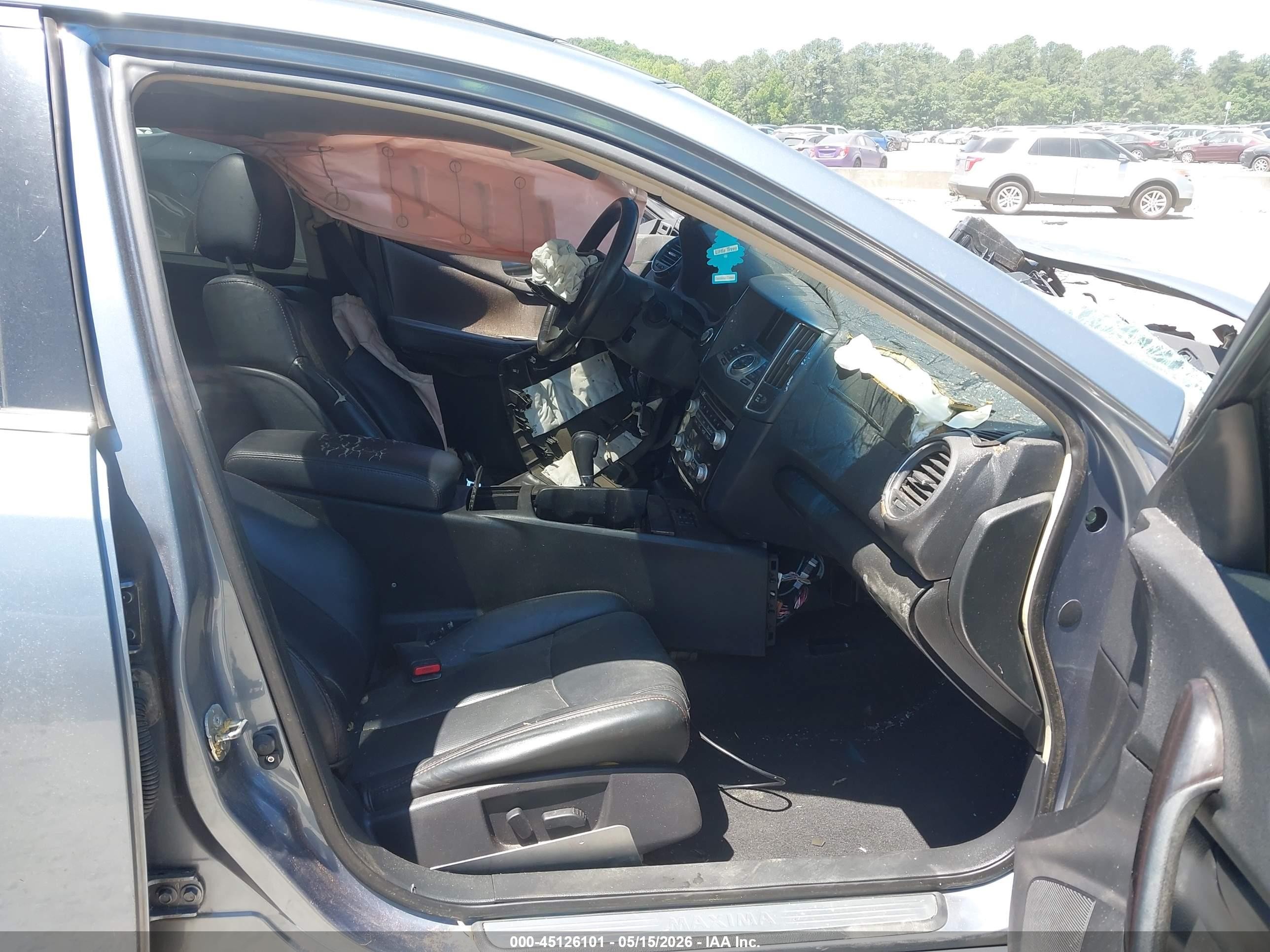 2012 Nissan Maxima 3.5 Sv Gray vin: 1N4AA5AP2CC817263